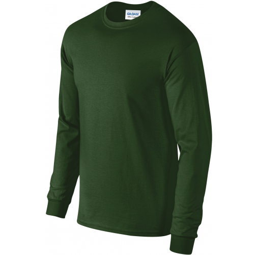 forest green Camiseta Ultra Cotton™ manga larga
