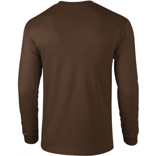 dark chocolate Camiseta Ultra Cotton™ manga larga