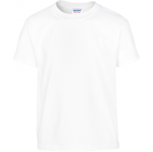 white Camiseta Heavy niños
