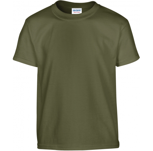 military green Camiseta Heavy niños