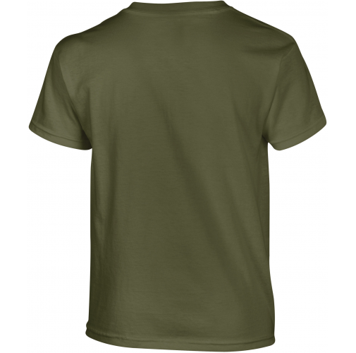 military green Camiseta Heavy niños