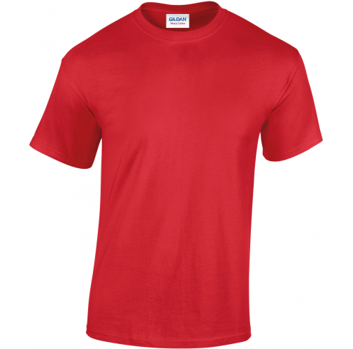 red Camiseta Heavy Cotton™ hombre