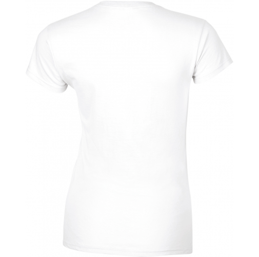 white Camiseta SoftStyle mujer