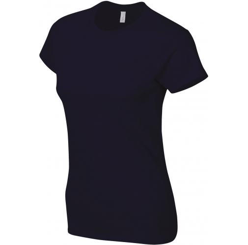 navy Camiseta SoftStyle mujer