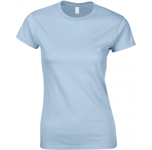 light blue Camiseta SoftStyle mujer