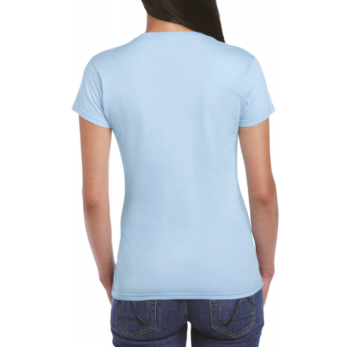 light blue Camiseta SoftStyle mujer