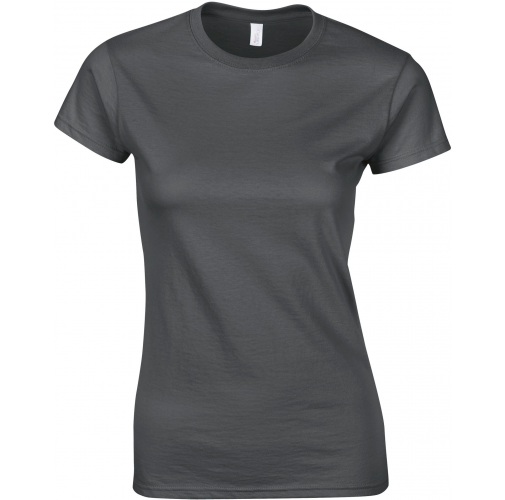 charcoal Camiseta SoftStyle mujer