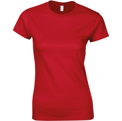 red Camiseta SoftStyle mujer