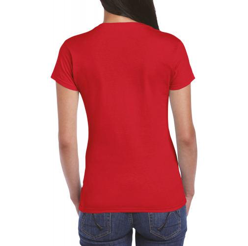 red Camiseta SoftStyle mujer