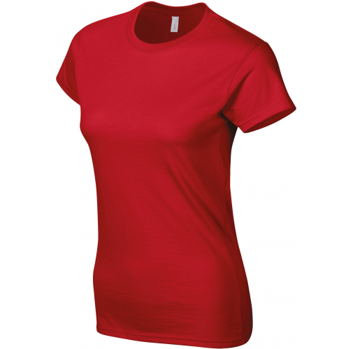 red Camiseta SoftStyle mujer