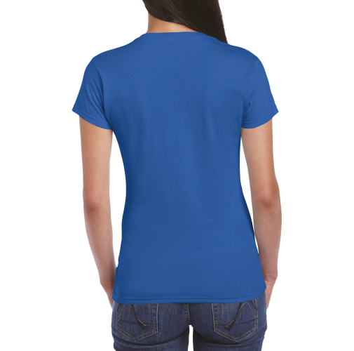royal blue Camiseta SoftStyle mujer