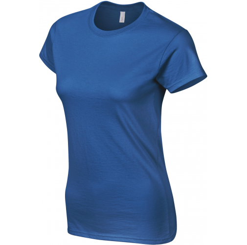 royal blue Camiseta SoftStyle mujer