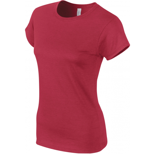 antique cherry red Camiseta SoftStyle mujer