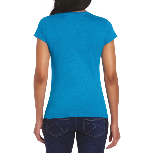antique sapphire Camiseta SoftStyle mujer