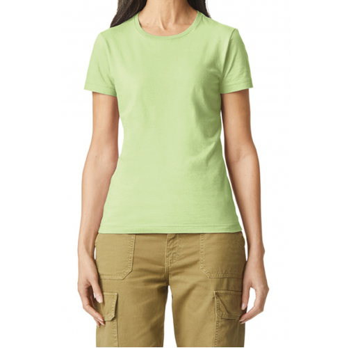pistachio Camiseta SoftStyle mujer