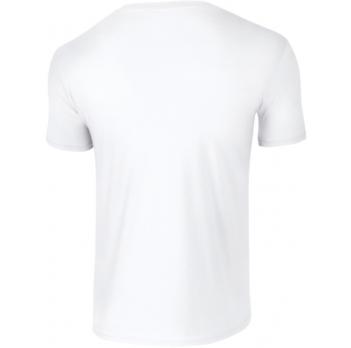 white Camiseta SoftStyle hombre