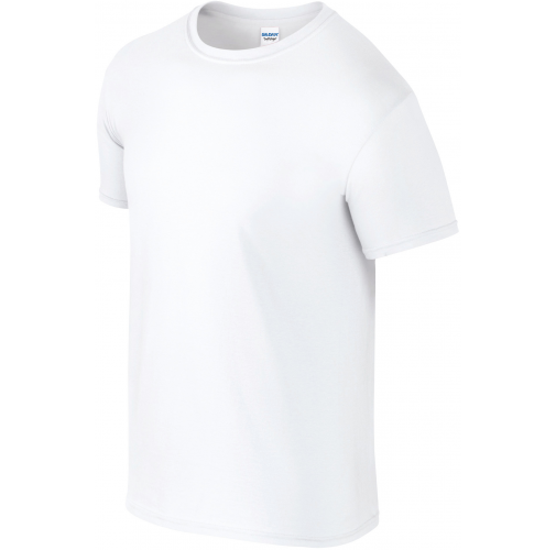 white Camiseta SoftStyle hombre