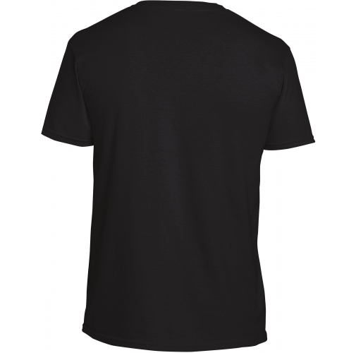 black Camiseta SoftStyle hombre