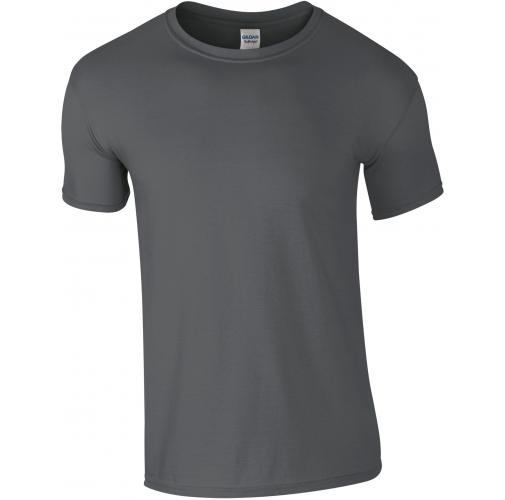 charcoal Camiseta SoftStyle hombre