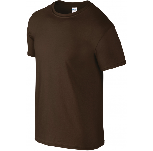 dark chocolate Camiseta SoftStyle hombre
