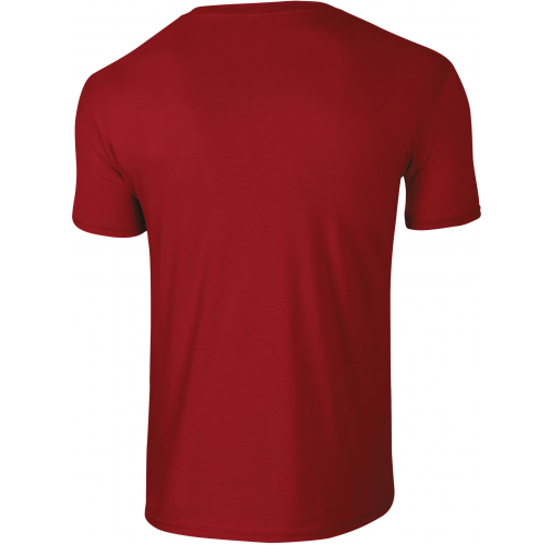 cardinal red Camiseta SoftStyle hombre