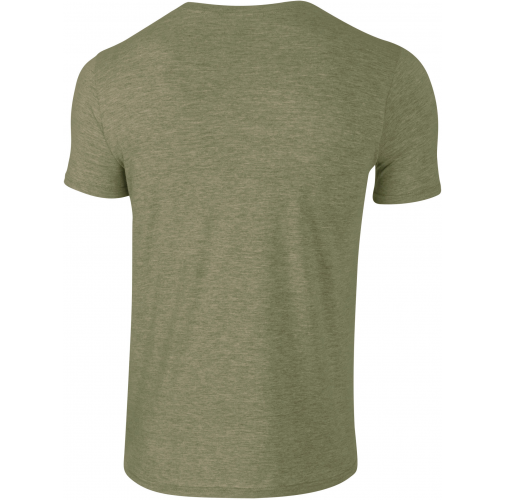 heather military green Camiseta SoftStyle hombre