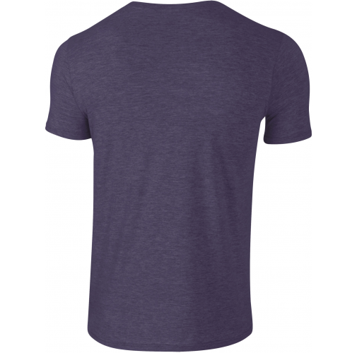 heather navy Camiseta SoftStyle hombre
