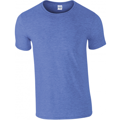heather royal Camiseta SoftStyle hombre