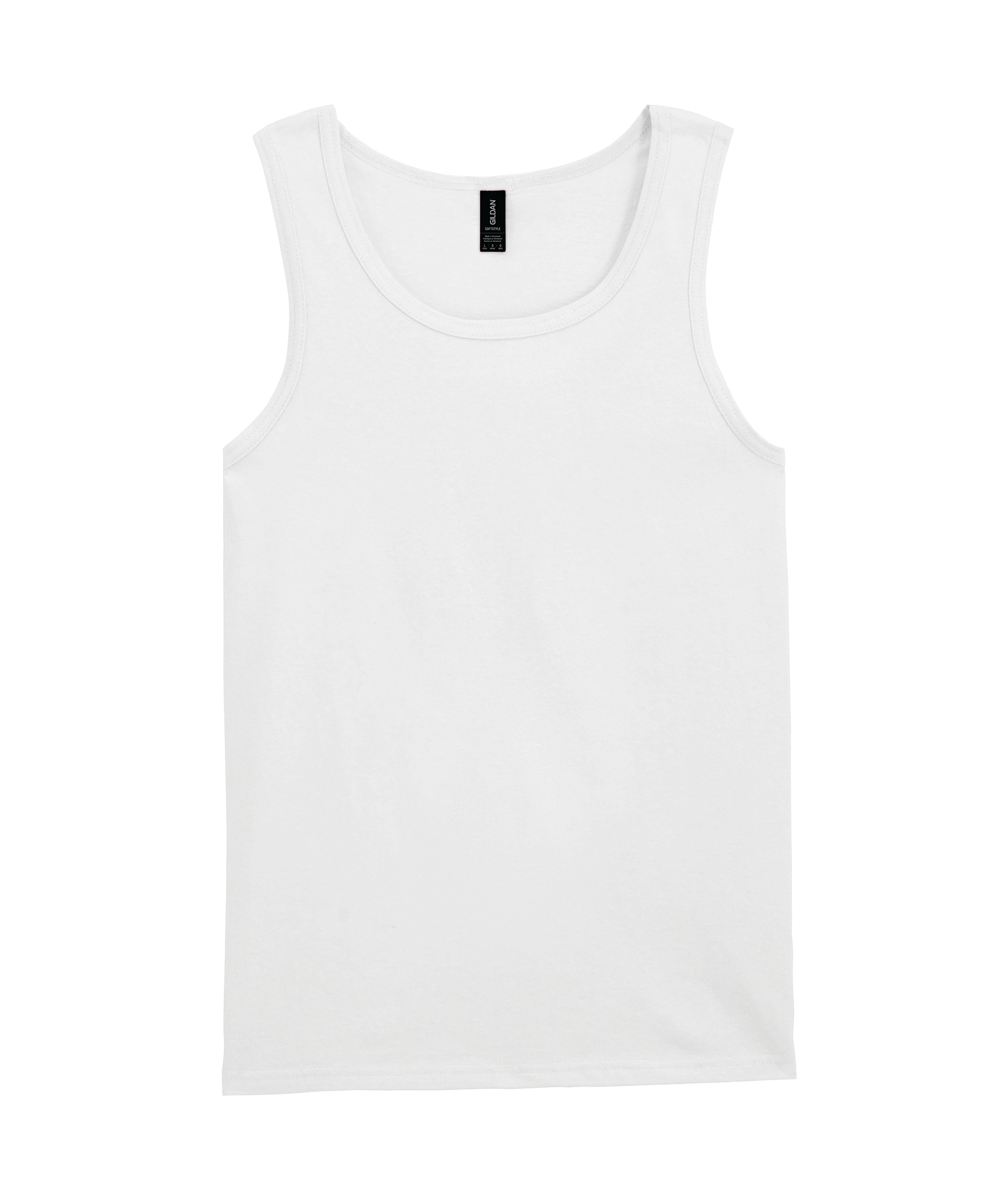 Camiseta SoftStyle sin mangas hombre