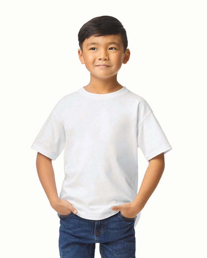 Camiseta SoftStyle midweight infantil