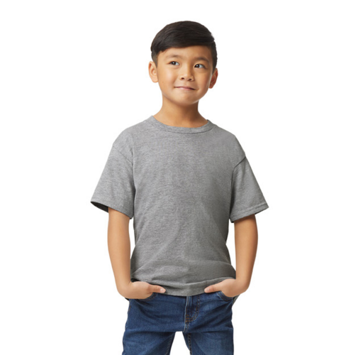 Camiseta SoftStyle midweight infantil