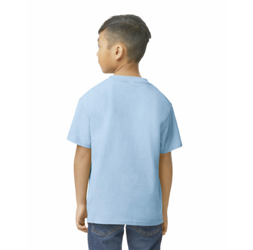 light blue Camiseta SoftStyle midweight infantil