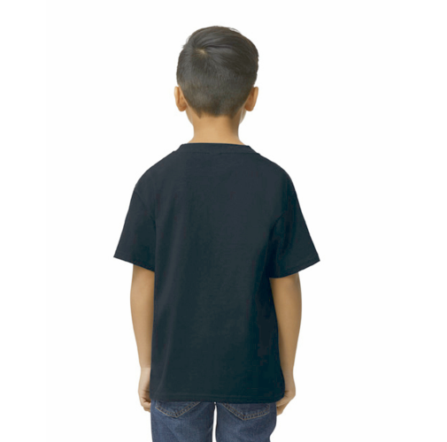 pitch black Camiseta SoftStyle midweight infantil
