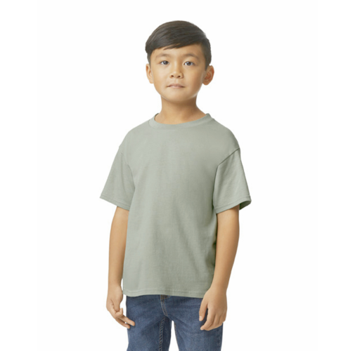 sage Camiseta SoftStyle midweight infantil