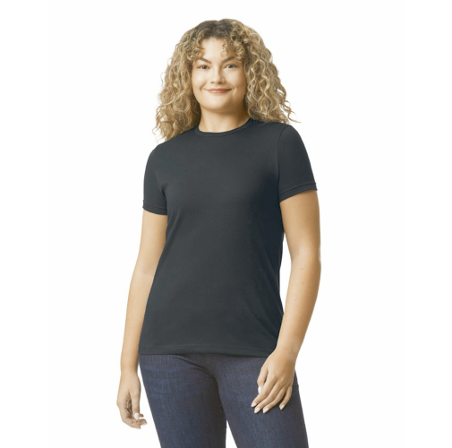 pitch black Camiseta SoftStyle CVC mujer