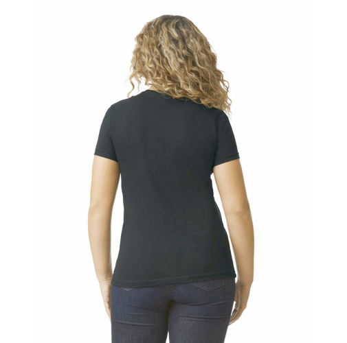 pitch black Camiseta SoftStyle CVC mujer