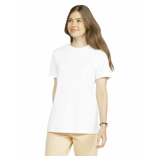 white Camiseta SoftStyle CVC mujer