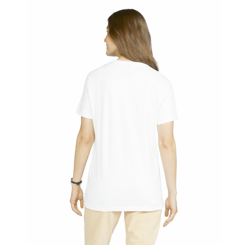 white Camiseta SoftStyle CVC mujer