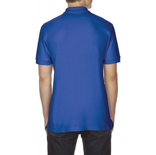 royal blue Polo Hammer piqué hombre