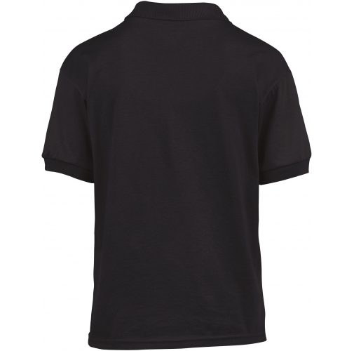 black Polo jersey Dryblend niños