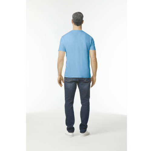 baby blue Camiseta SoftStyle para adultos