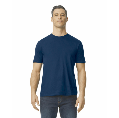 navy Camiseta SoftStyle para adultos