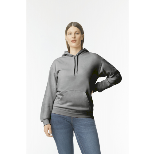 charcoal Sudadera con capucha Midweight SoftStyle