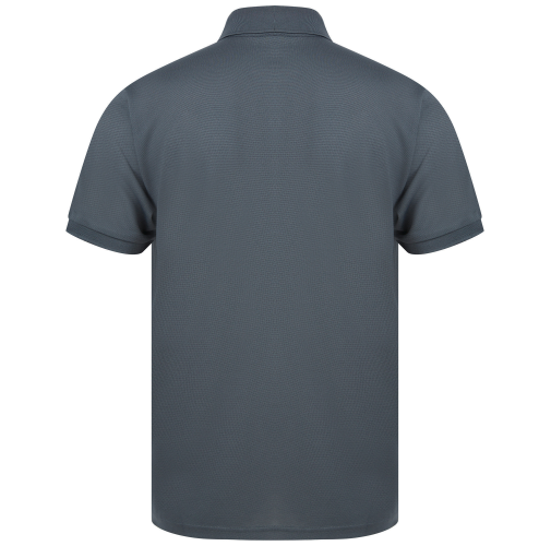 charcoal Polo poliéster reciclado hombre<br/>