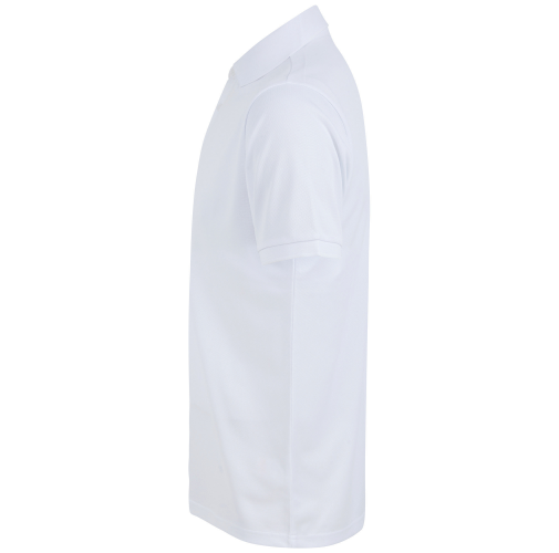 white Polo poliéster reciclado hombre<br/>