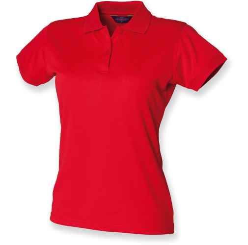 classic red Polo Cool Plus mujer
