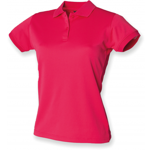 bright pink Polo Cool Plus mujer