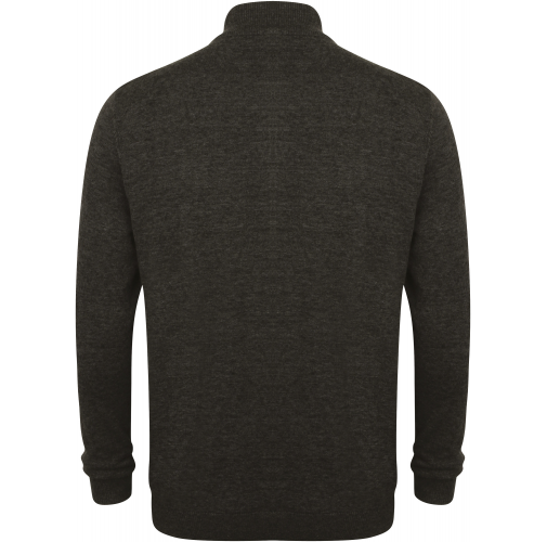 grey marl Cárdigan con cremallera