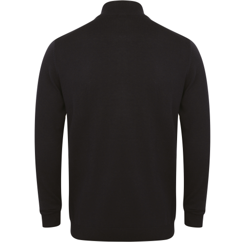 navy Cárdigan con cremallera