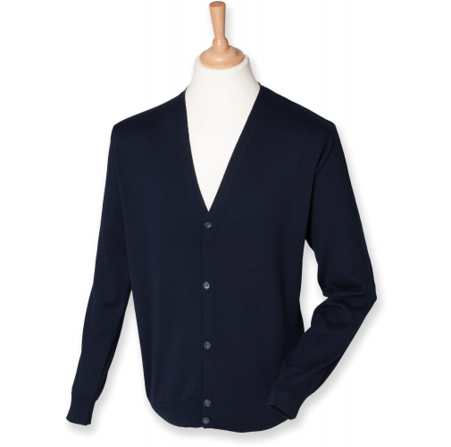 navy Cárdigan hombre